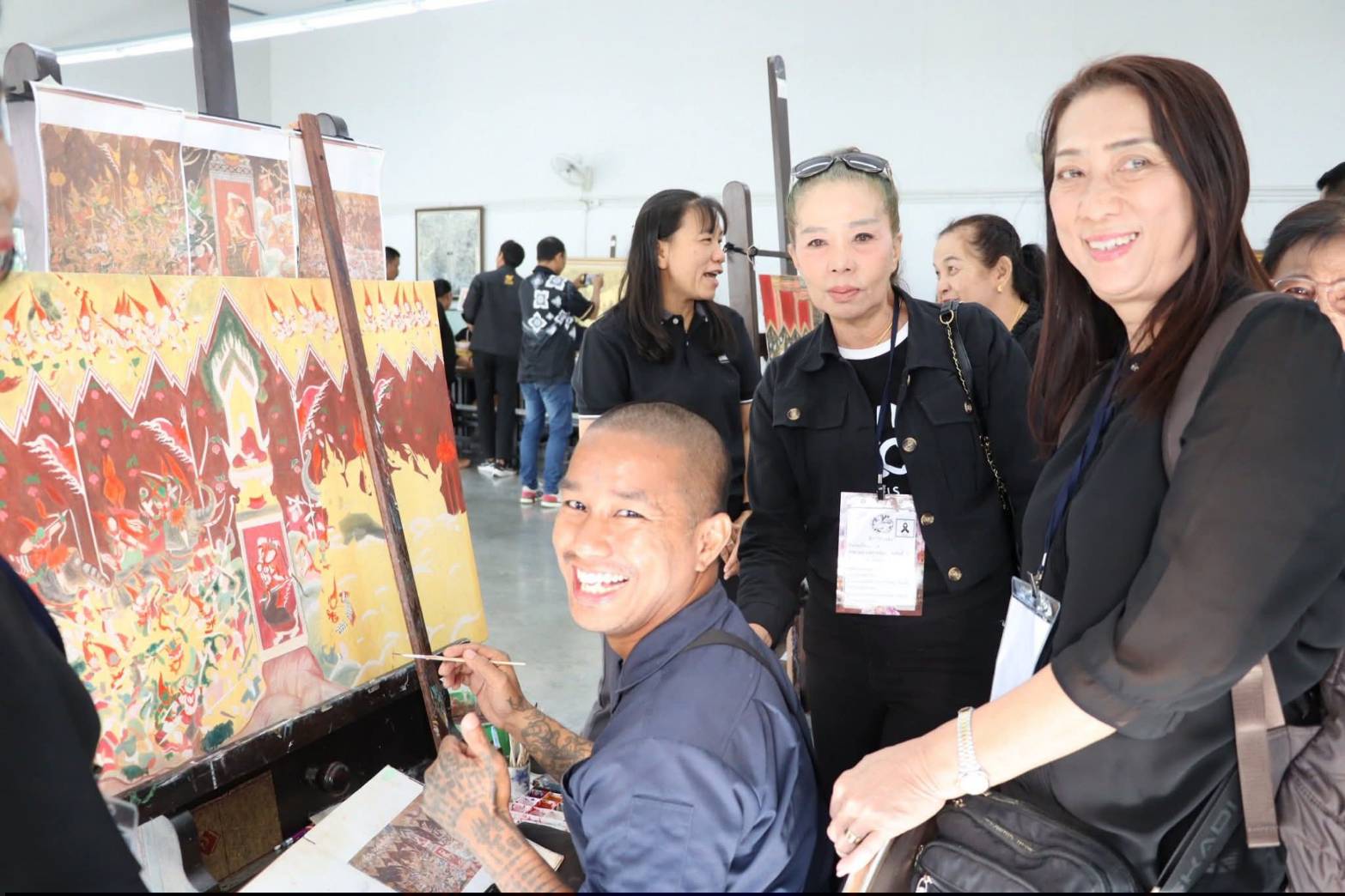 title - เที่ยวอยุธยา อย่าลืมแวะเข้ามาชมงานศิลปหัตถกรรมและงานศิลป์ ที่ ศูนย์ส่งเสริมและพัฒนาพัฒนาอาชีพเสริมนอกภาคการเกษตร (ศูนย์ศิลปาชีพบางไทรฯ (เดิม))